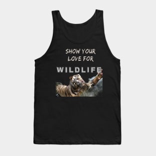 Show your love for wildlife Tank Top